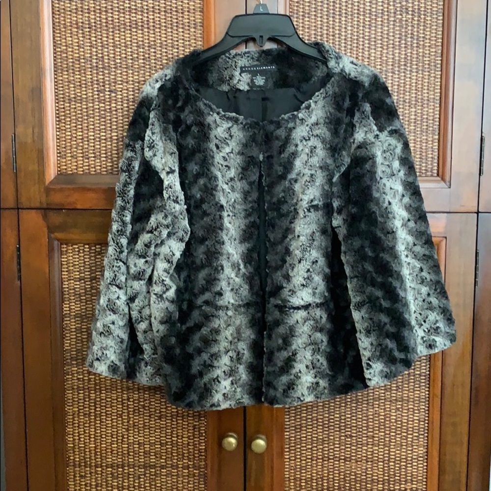 Grace Elements Faux Fur Jacket. - image 1